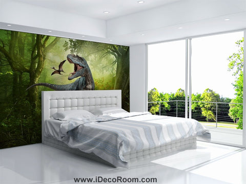 Image of Dinosaur Wallpaper Large Wall Murals for Bedroom Wall Art IDCWP-KL-000129