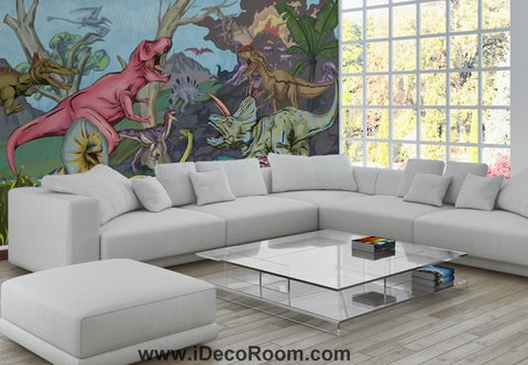 Image of Dinosaur Wallpaper Large Wall Murals for Bedroom Wall Art IDCWP-KL-000133
