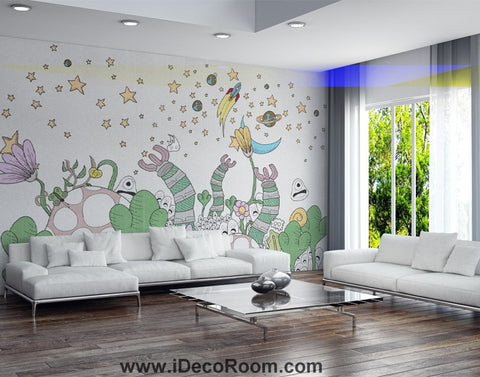 Image of Dinosaur Wallpaper Large Wall Murals for Bedroom Wall Art IDCWP-KL-000135