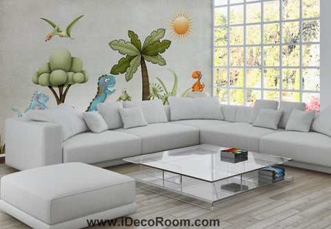 Image of Dinosaur Wallpaper Large Wall Murals for Bedroom Wall Art IDCWP-KL-000137