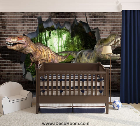 Image of Dinosaur Wallpaper Large Wall Murals for Bedroom Wall Art IDCWP-KL-000140