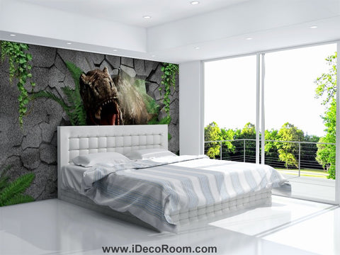 Image of Dinosaur Wallpaper Large Wall Murals for Bedroom Wall Art IDCWP-KL-000141