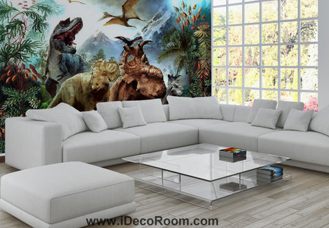 Image of Dinosaur Wallpaper Large Wall Murals for Bedroom Wall Art IDCWP-KL-000145