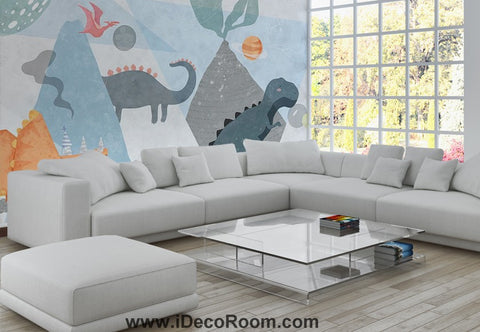 Image of Dinosaur Wallpaper Large Wall Murals for Bedroom Wall Art IDCWP-KL-000146