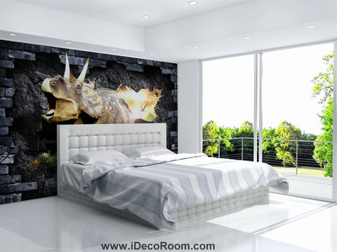 Image of Dinosaur Wallpaper Large Wall Murals for Bedroom Wall Art IDCWP-KL-000147