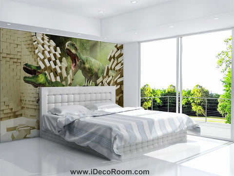 Image of Dinosaur Wallpaper Large Wall Murals for Bedroom Wall Art IDCWP-KL-000150