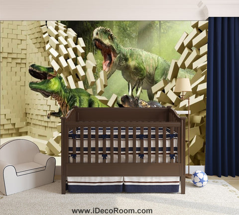 Image of Dinosaur Wallpaper Large Wall Murals for Bedroom Wall Art IDCWP-KL-000150