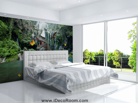 Image of Dinosaur Wallpaper Large Wall Murals for Bedroom Wall Art IDCWP-KL-000153