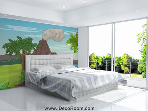Image of Dinosaur Wallpaper Large Wall Murals for Bedroom Wall Art IDCWP-KL-000155
