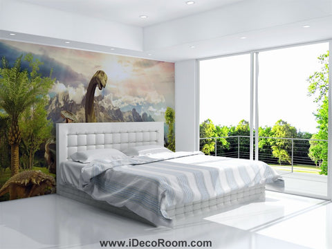 Image of Dinosaur Wallpaper Large Wall Murals for Bedroom Wall Art IDCWP-KL-000160