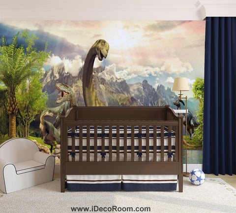 Image of Dinosaur Wallpaper Large Wall Murals for Bedroom Wall Art IDCWP-KL-000160