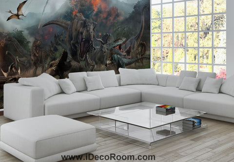 Image of Dinosaur Wallpaper Large Wall Murals for Bedroom Wall Art IDCWP-KL-000163