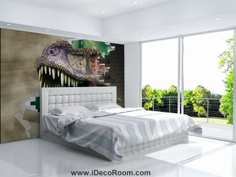 Image of Dinosaur Wallpaper Large Wall Murals for Bedroom Wall Art IDCWP-KL-000170