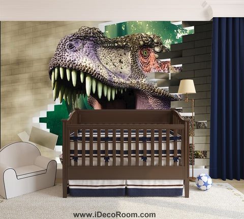 Image of Dinosaur Wallpaper Large Wall Murals for Bedroom Wall Art IDCWP-KL-000170