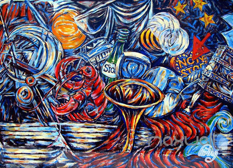 Image of 3D Graffiti Urban Paint Wall Murals Paper Art Print Decals Decor IDCWP-TY-000008