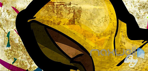 Image of 3D Graffiti Party Time Wall Paper Murals Print Decals Decor Wallpaper IDCWP-TY-000056