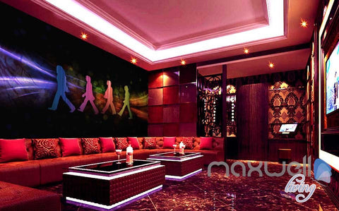 Image of Colorful Human Image Wall Paper Murals Print Decals Decor Wallpaper IDCWP-TY-000058