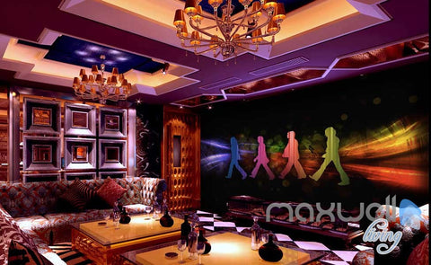 Image of Colorful Human Image Wall Paper Murals Print Decals Decor Wallpaper IDCWP-TY-000058