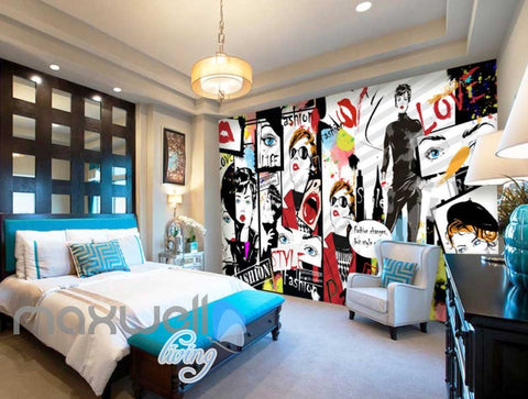 Image of 3D Graffiti Pumpkin Head Jack Street Art Wall Murals Wallpaper Decals Prints IDCWP-TY-000164