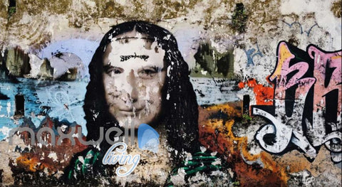 Image of 3D Graffiti Urban Letters Word Street Art Wall Murals Wallpaper Decals Prints IDCWP-TY-000167