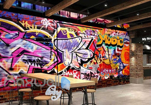3D Graffiti Music Colorful Street Art Wall Murals Wallpaper Decals Prints Decor IDCWP-TY-000190