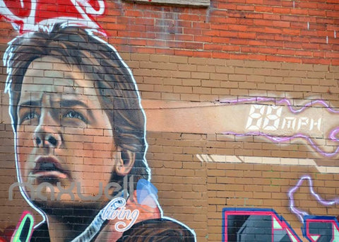 Image of 3D Graffiti Racing Car Racer Portrait Wall Murals Wallpaper Decals Prints Decor IDCWP-TY-000229