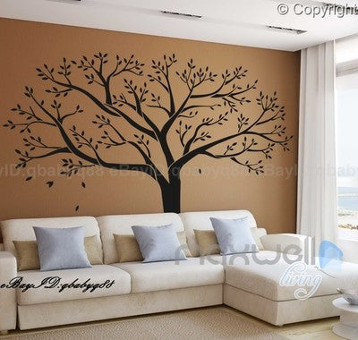 Image of Giant Family Tree Wall Stickers Vinyl Art Home Photo Decals Room Decor Mural Anniversary Wedding Valentines Day Gift