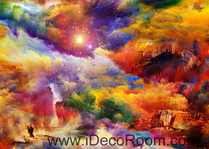 Colorful Clouds 00059 Ceiling Wall Mural Wall paper Decal Wall Art Print Decor Kids wallpaper