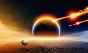 Planet Outer Space Comet 00061 Ceiling Wall Mural Wall paper Decal Wall Art Print Decor Kids wallpaper