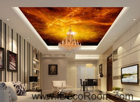 Image of Fixrd Star Universe Explosion 00066 Ceiling Wall Mural Wall paper Decal Wall Art Print Decor Kids wallpaper