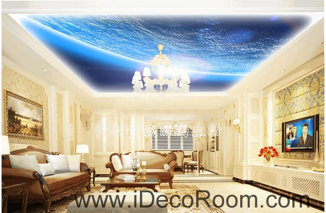 Outer Space Earth 00070 Ceiling Wall Mural Wall paper Decal Wall Art Print Decor Kids wallpaper