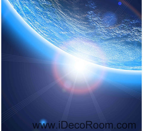 Image of Outer Space Earth 00070 Ceiling Wall Mural Wall paper Decal Wall Art Print Decor Kids wallpaper