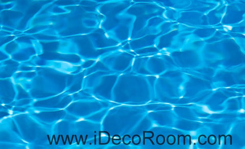 Image of Clear Blue Water 00096 Ceiling Wall Mural Wall paper Decal Wall Art Print Decor Kids wallpaper
