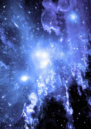 Starlight Twinkling Star Wallpaper Wall Decals Wall Art Print Business Kids Wall Paper Nursery Mural Home Decor Removable Wall Stickers Ceiling Decal