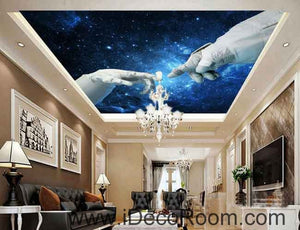 Universe Genesis Wallpaper Wall Decals Wall Art Print Business Kids Wall Paper Nursery Mural Home Decor Removable Wall Stickers Ceiling Decal