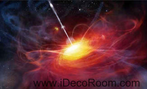 Smoky Starlight Shooting Wallpaper Wall Decals Wall Art Print Business Kids Wall Paper Nursery Mural Home Decor Removable Wall Stickers Ceiling Decal