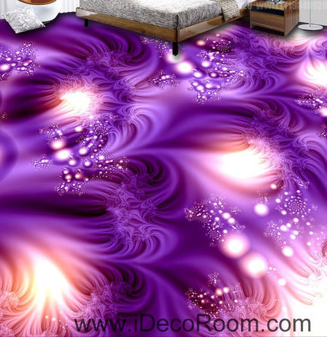 Image of Purple Fantacy Dream 00080 Floor Decals 3D Wallpaper Wall Mural Stickers Print Art Bathroom Decor Living Room Kitchen Waterproof Business Home Office Gift
