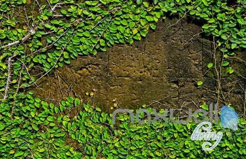 Image of 3D Cave Hole Vine Lake View Entire Living Room Wallpaper Wall Mural Art Prints IDCQW-000180