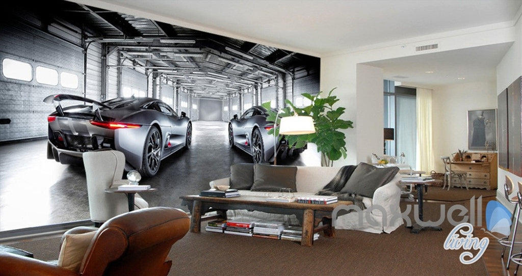 3D Racing Cars Modern Art Entire Living Room Office Wallpaper Wall Mural Art IDCQW-000263