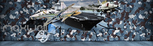 3D US Air Force Blue Sky Ceiling Wall Murals Wallpaper Decals Art Prints Decor IDCQW-000321
