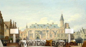 The Palace Square classic 000013 Wallpaper Wall Decals Wall Art Print Mural Home Decor Gift Office Business