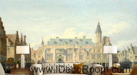 Image of The Palace Square classic 000013 Wallpaper Wall Decals Wall Art Print Mural Home Decor Gift Office Business