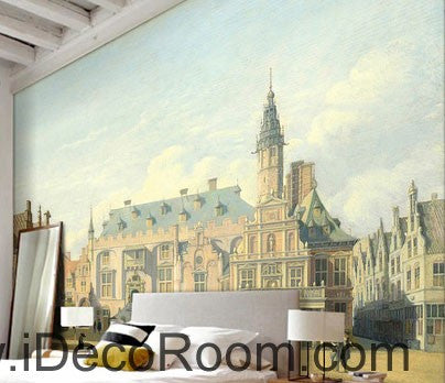 Image of The Palace Square classic 000013 Wallpaper Wall Decals Wall Art Print Mural Home Decor Gift Office Business