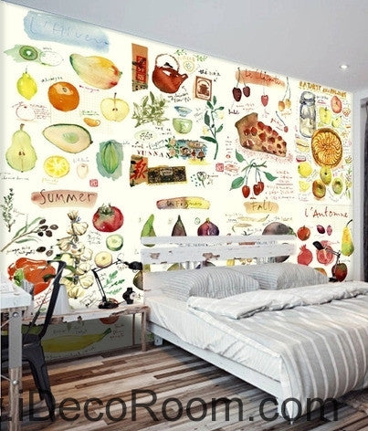 sticker mural & vitrine décoration végétal design