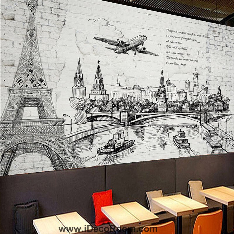 Coffee shop Wallpaper Coffee Club Cafe Wall Murals IDCWP-CF-000010