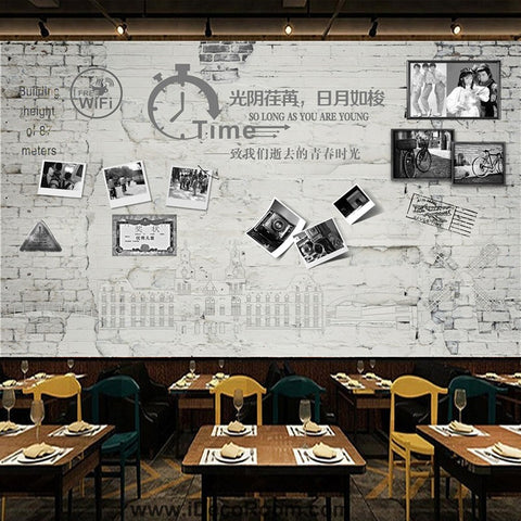 Image of Coffee shop Wallpaper Coffee Club Cafe Wall Murals IDCWP-CF-000022