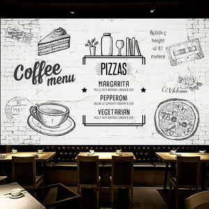 Coffee shop Wallpaper Coffee Club Cafe Wall Murals IDCWP-CF-000023