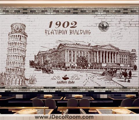 Image of Coffee shop Wallpaper Coffee Club Cafe Wall Murals IDCWP-CF-000026