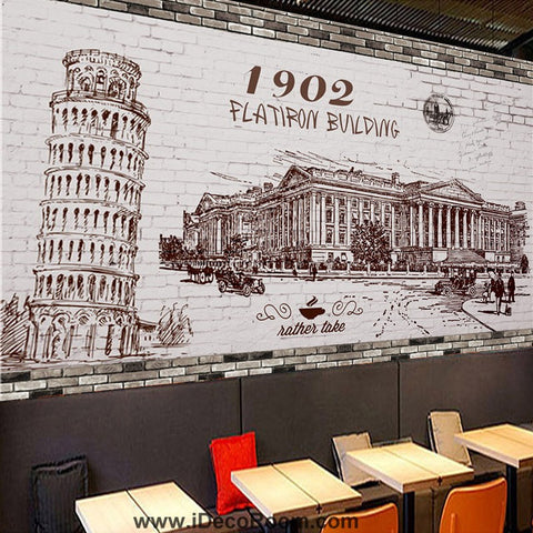 Image of Coffee shop Wallpaper Coffee Club Cafe Wall Murals IDCWP-CF-000026