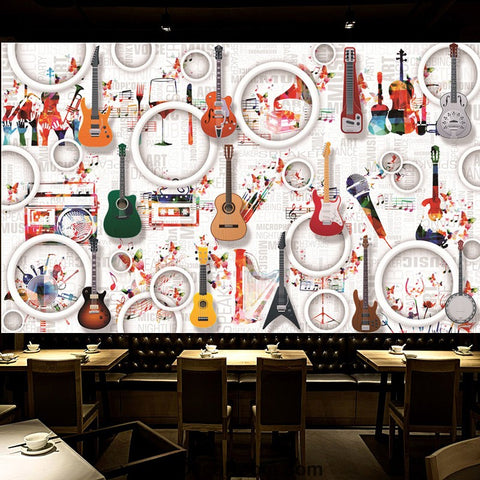 Image of Coffee shop Wallpaper Coffee Club Cafe Wall Murals IDCWP-CF-000038